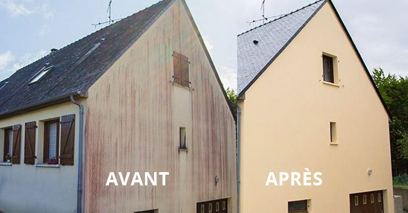 NETTOYAGE ET DÉMOUSSAGE FAÇADE - MS TOITURE 47 dans le Lot-et-Garonne (47) : nettoyage pavé, dallage, muret et terrasse. Ravalement peinture façade, boiserie, ferronnerie ...